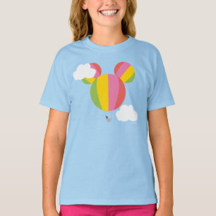 Mickey Mouse Hot Air Balloon Icon T-Shirt