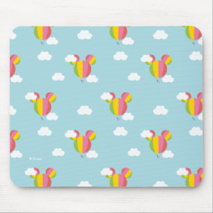 Mickey Mouse Hot Air Balloon Pattern Mouse Pad