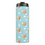 Mickey Mouse Hot Air Balloon Pattern Thermal Tumbler