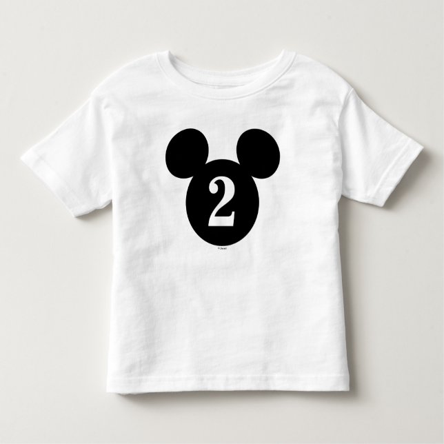 Mickey Mouse | Icon Birthday Toddler T-shirt (Front)