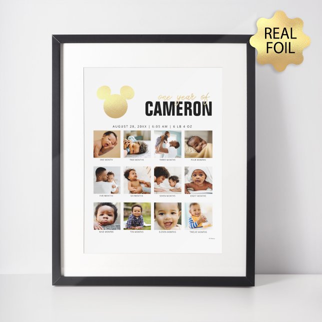 Mickey Mouse Icon | One Year of - 12 Months Foil Prints (Creator Uploaded)