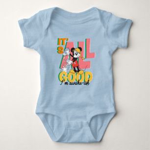Mickey Mouse I'm Awake-ish Baby Bodysuit