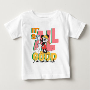 Mickey Mouse I'm Awake-ish Baby T-Shirt