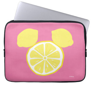 Mickey Mouse Lemon Icon Laptop Sleeve