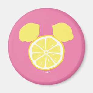 Mickey Mouse Lemon Icon Magnet