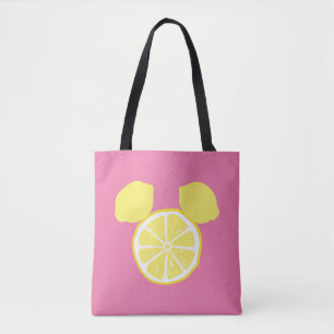 Mickey Mouse Lemon Icon Tote Bag