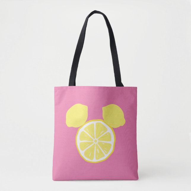 Mickey Mouse Lemon Icon Tote Bag (Front)