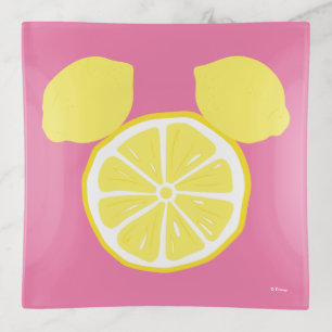 Mickey Mouse Lemon Icon Trinket Tray