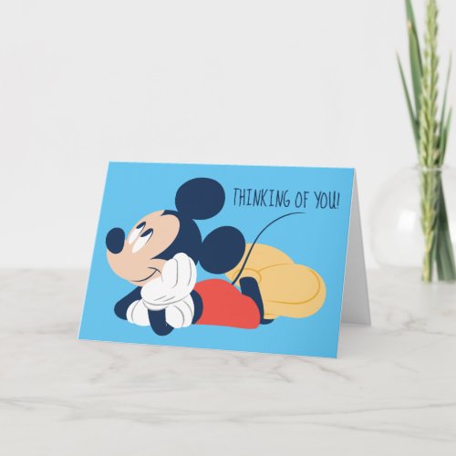 Mickey Mouse _ Lost in Thought Card