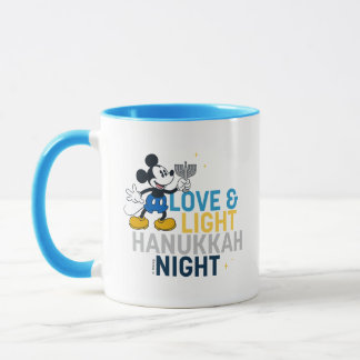 Mickey Mouse | Love & Light Hanukkah Night Mug