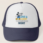Mickey Mouse | Love & Light Hanukkah Night Trucker Hat<br><div class="desc">Check out this Hanukkah graphic featuring Mickey Mouse and the saying,  "Love & Light Hanukkah Night."</div>