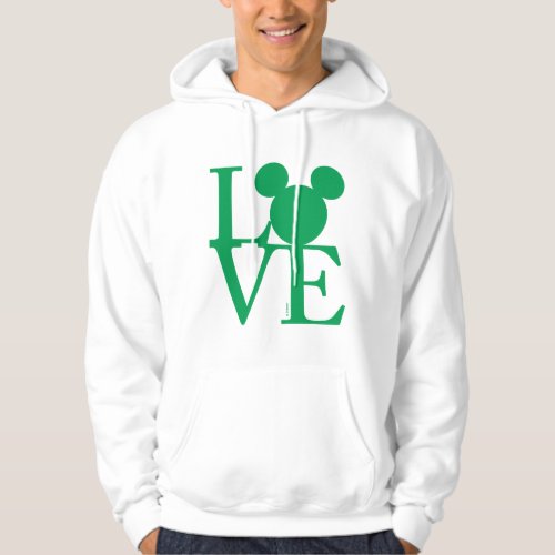 Mickey Mouse LOVE  St Patricks Day Hoodie