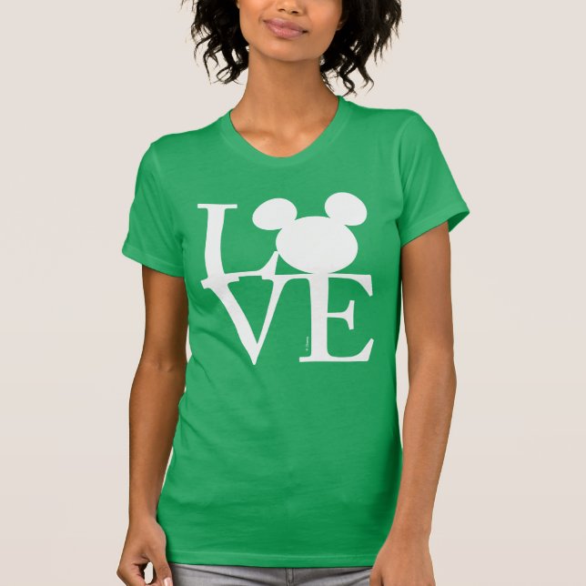 Mickey Mouse LOVE | St. Patrick's Day T-Shirt (Front)