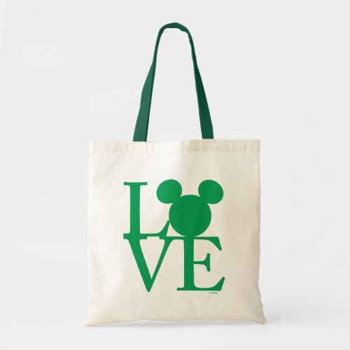 Mickey Mouse LOVE  St Patricks Day Tote Bag