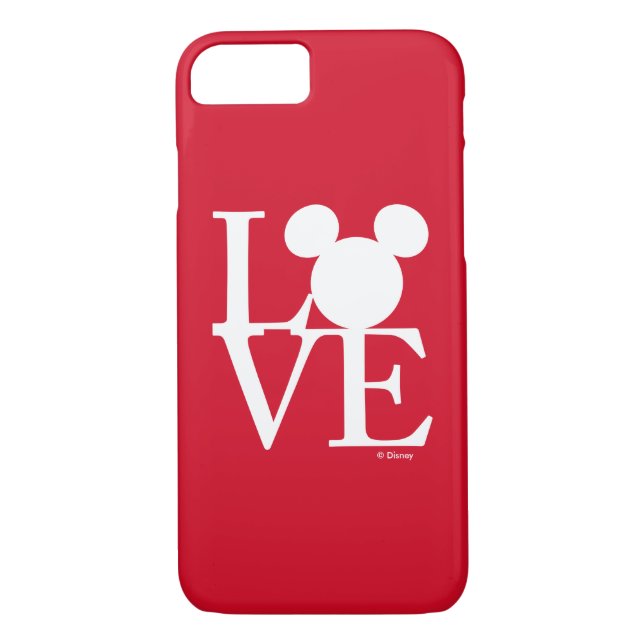 Mickey Mouse LOVE | Valentine's Day 3 Case-Mate iPhone Case (Back)