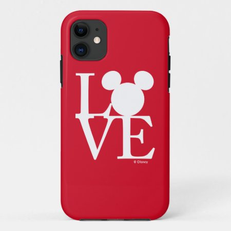 Mickey Mouse Love | Valentine's Day 3 Iphone 11 Case