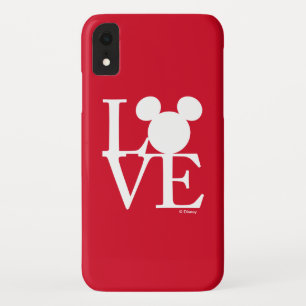 Mickey Mouse LOVE   Valentine's Day iPhone XR Case
