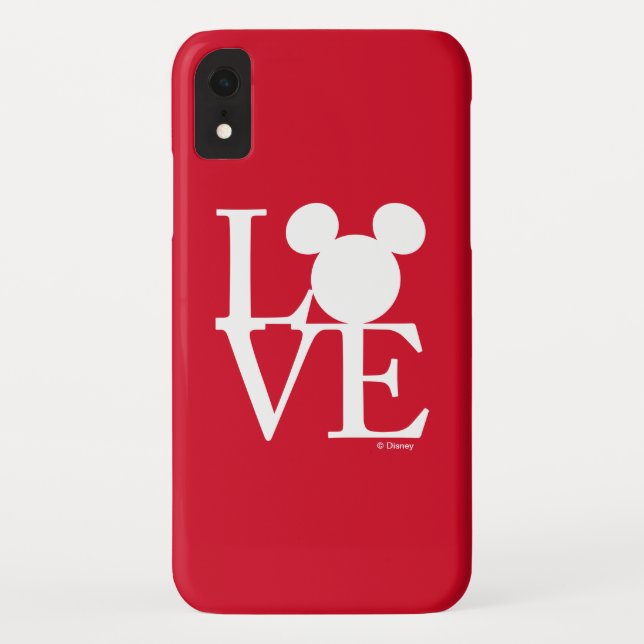 Mickey Mouse LOVE | Valentine's Day Case-Mate iPhone Case (Back)