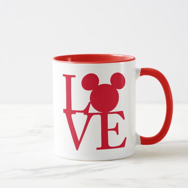 Mickey Mouse LOVE | Valentine's Day Mug (Right)