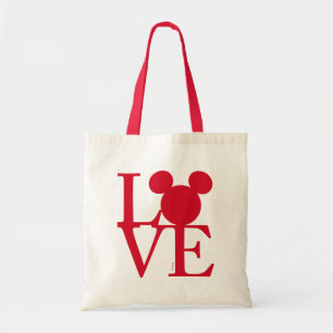 Mickey Mouse LOVE Valentine's Day Tote Bag