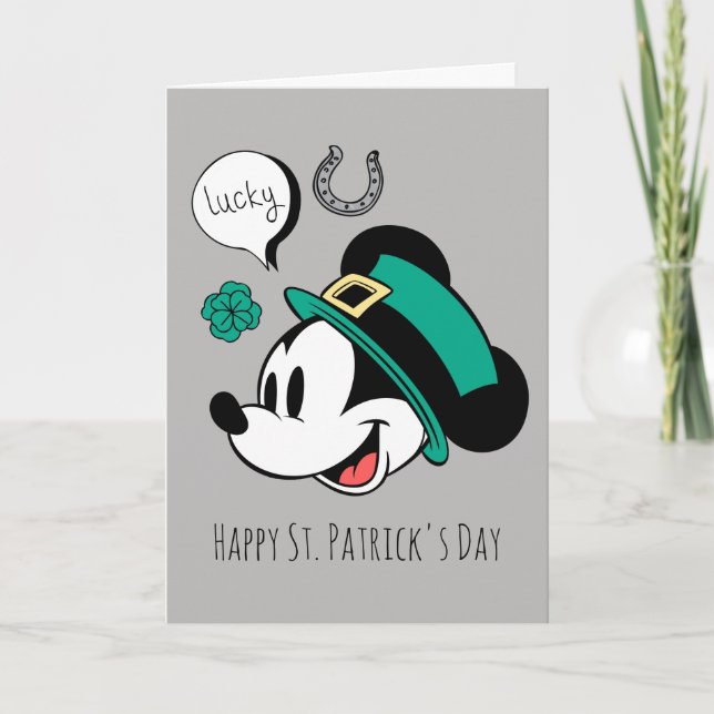 Mickey Mouse | Lucky You Card (Front)
