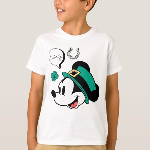 Mickey Mouse  Lucky You T_Shirt