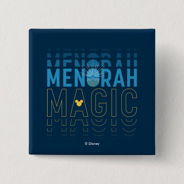 Mickey Mouse | Menorah Magic Button (Front)