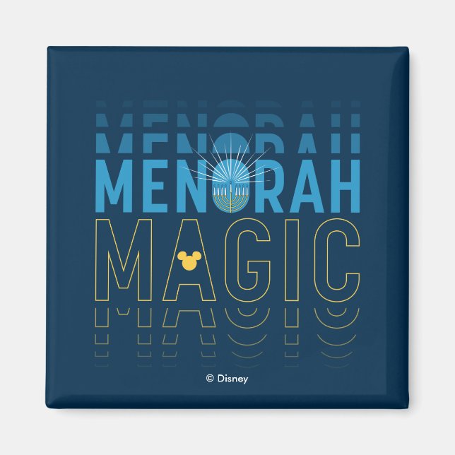 Mickey Mouse | Menorah Magic Magnet (Front)