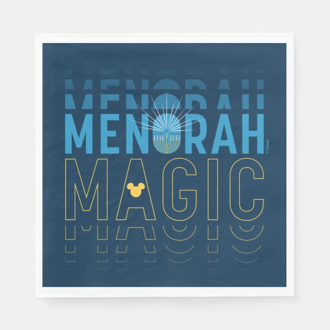 Mickey Mouse | Menorah Magic Napkins (Front)