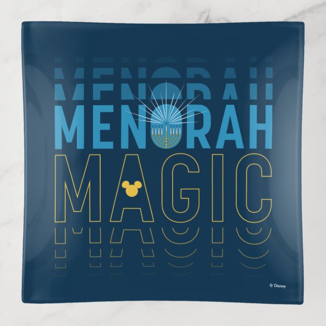 Mickey Mouse | Menorah Magic Trinket Tray (Front)