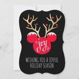 Mickey Mouse | Merry Christmas with Photos Holiday Card