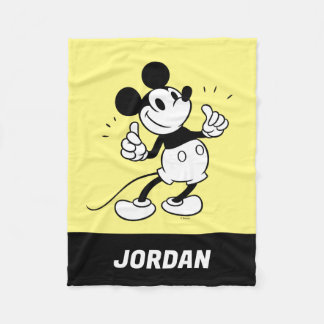Mickey Mouse | Mickey Mouse | Add Your Name Fleece Blanket