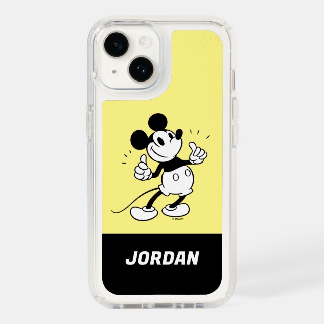 Mickey Mouse | Mickey Mouse | Add Your Name Speck iPhone Case (Front)