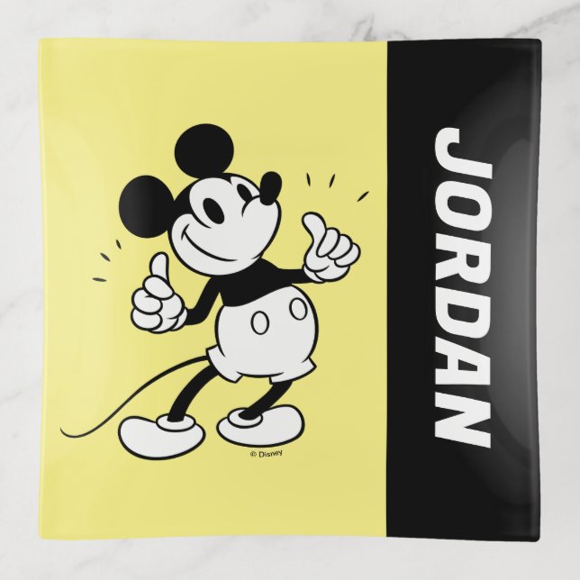 Mickey Mouse | Mickey Mouse | Add Your Name Trinket Tray (Front)