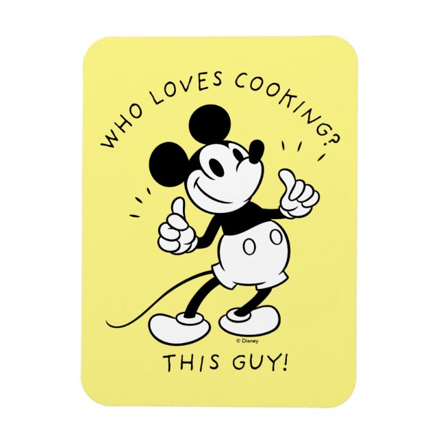 Mickey Mouse | Mickey Mouse Who Loves Cooking Magnet (Vertical)