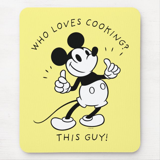Mickey Mouse | Mickey Mouse Who Loves Cooking Pad (Front)