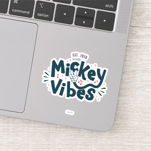 Mickey Mouse | Mickey Vibes Est. 1928 Sticker (Detail)