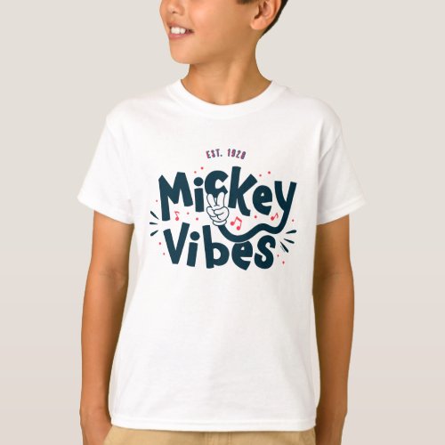Mickey Mouse  Mickey Vibes Est 1928 T_Shirt