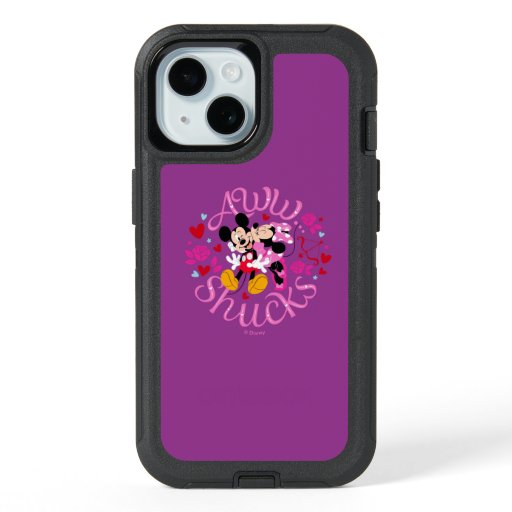 Mickey Mouse & Minnie Mouse | Aww Schucks iPhone 15 Case