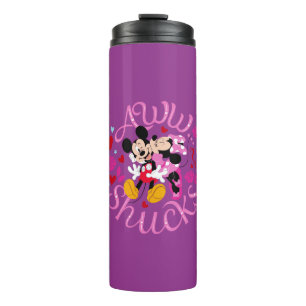 Mickey Mouse & Minnie Mouse   Aww Schucks Thermal Tumbler