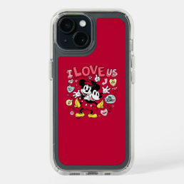 Mickey Mouse &amp; Minnie Mouse | I Love Us iPhone 15 Case
