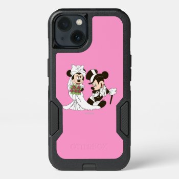 Mickey Mouse & Minnie Wedding Iphone 13 Case by MickeyAndFriends at Zazzle