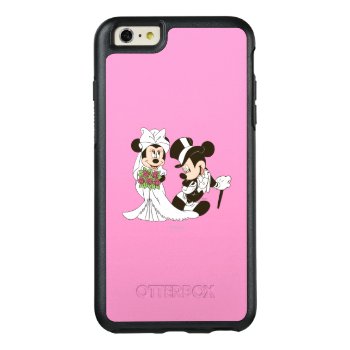 Mickey Mouse & Minnie Wedding Otterbox Iphone 6/6s Plus Case by MickeyAndFriends at Zazzle