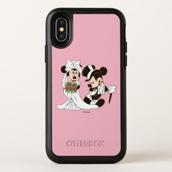 Mickey Mouse & Minnie Wedding Otterbox Symmetry Iphone X Case by MickeyAndFriends at Zazzle