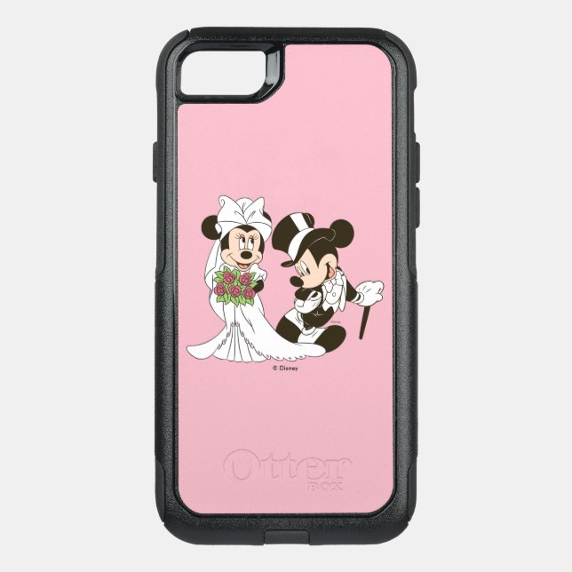 Mickey Mouse & Minnie Wedding Otterbox iPhone Case (Back)