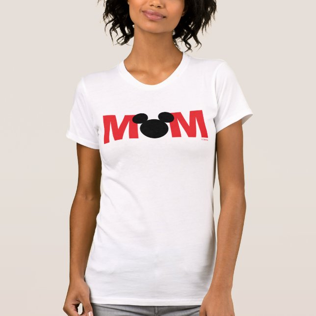 Mickey Mouse | Mom Birthday T-Shirt (Front)