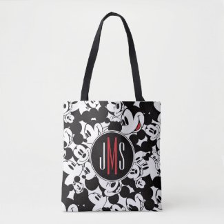 Mickey Mouse | Monogram Crowd Pattern
