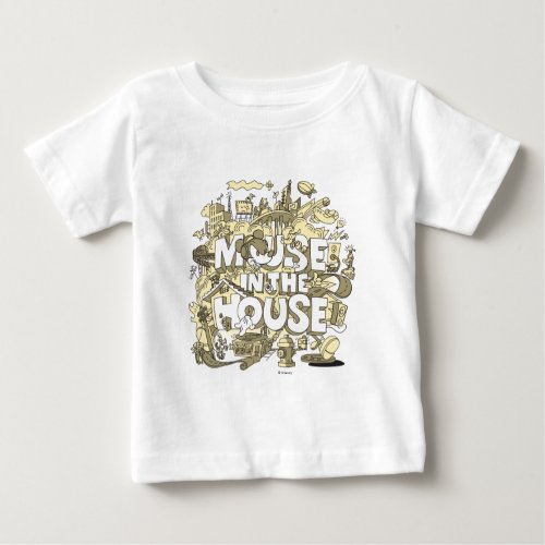 Mickey Mouse  Mouse In The House Baby T_Shirt