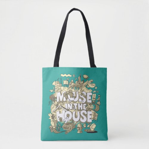 Mickey Mouse  Mouse In The House Tote Bag