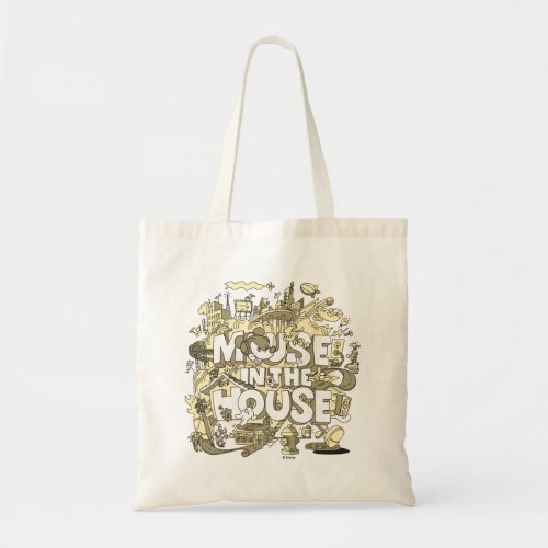 Mickey Mouse  Mouse In The House Tote Bag